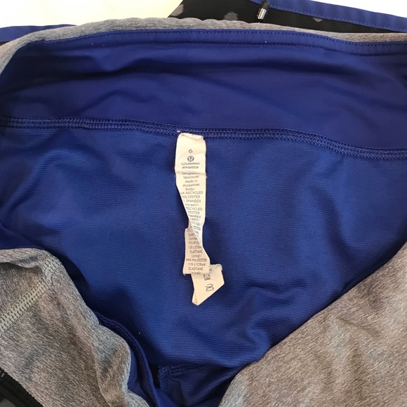 Lululemon shorts, size 6 polkadot - Picture 4 of 9